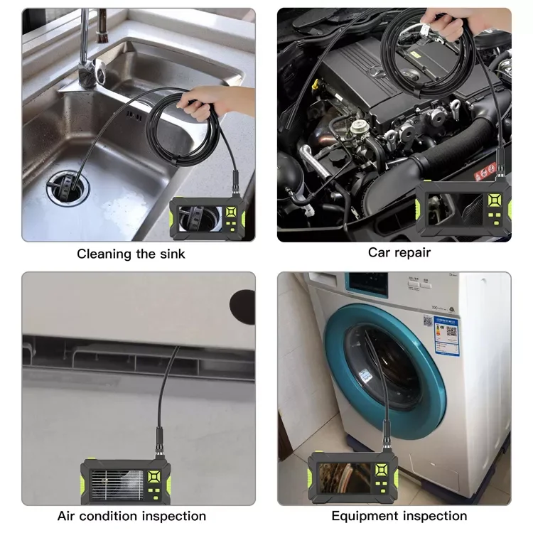 top products 2023 tech 4.3inch 8mm borescope inspection camera mechanic borescope camera for industrial hd cameras endoscope