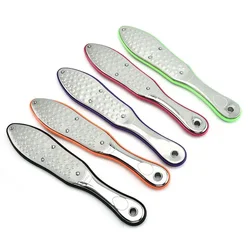 2 in 1 Foot File Stainless Steel Foot File Heel Grater For The Feet Pedicure Rasp Remover Scrub Pedicure Nail Tools