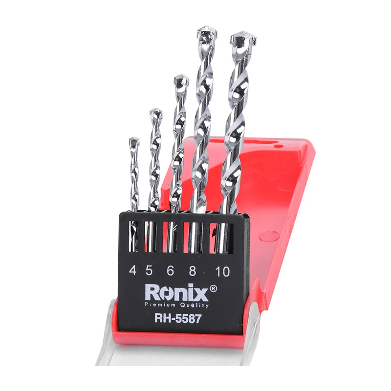 2021 Ronix RH-5587 в наличии набор металлических сверл, набор сверл