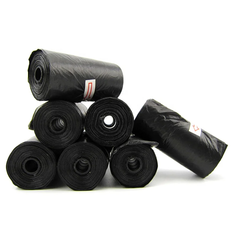 Custom Cheap Rubbish Bag Green Garbage Storage Waste Plastic Trash Bag Durable Manufacturer