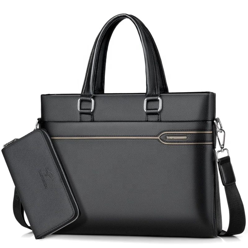 Роскошная винтажная кожаная мужская водонепроницаемая сумка для ноутбука, портфель