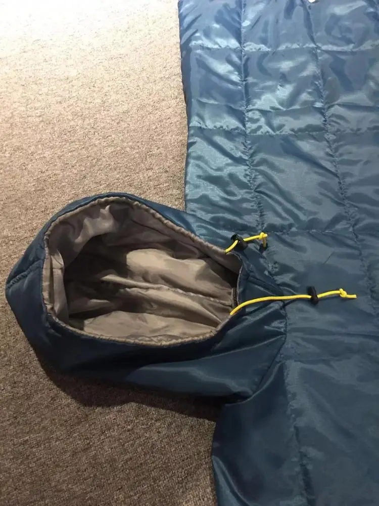 Camping Gear sleeping bag Travel Hooded Blanket Poncho