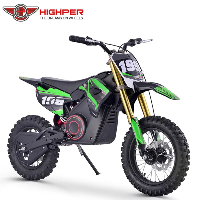HIGHPER moto electrica 1000w, 1300W motorcycle electric dirt bike for sale