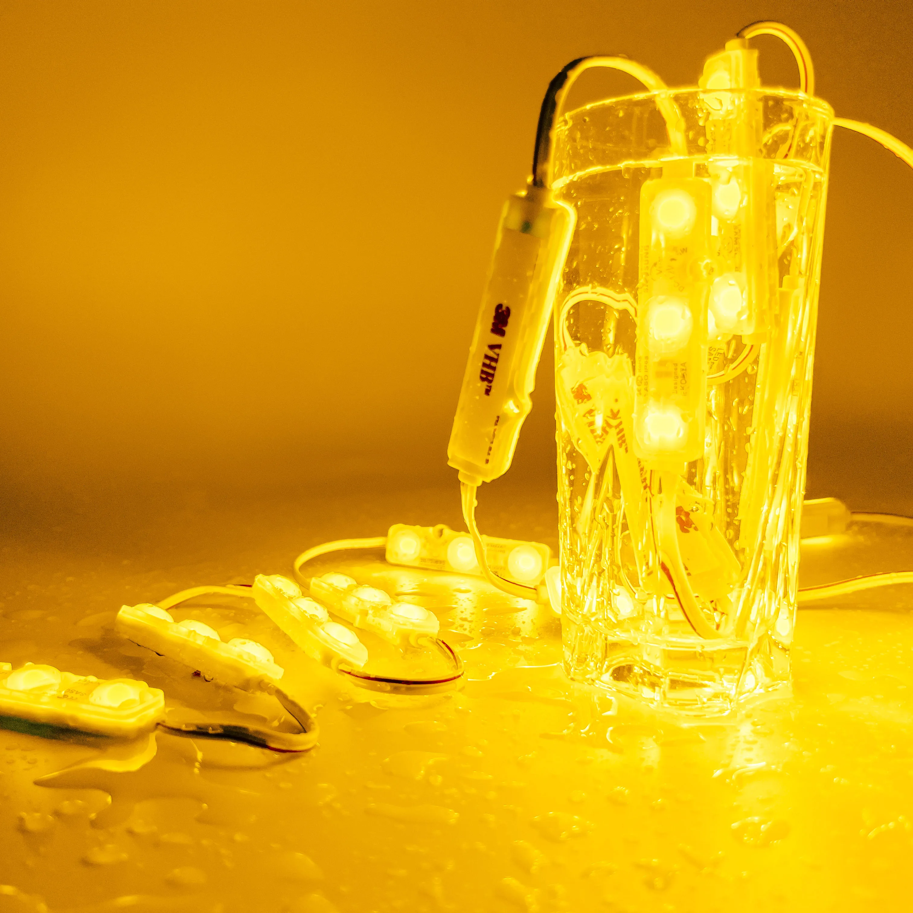 12v 3 light sign lens 1.5w module led 5730 smd led module injection