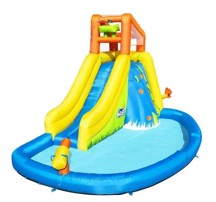 53345  H20GO Parco Acquatico Mount Splashmore  Bouncy Castle Inflatable Mount Splashmore Mega Water Park Swimming Pool