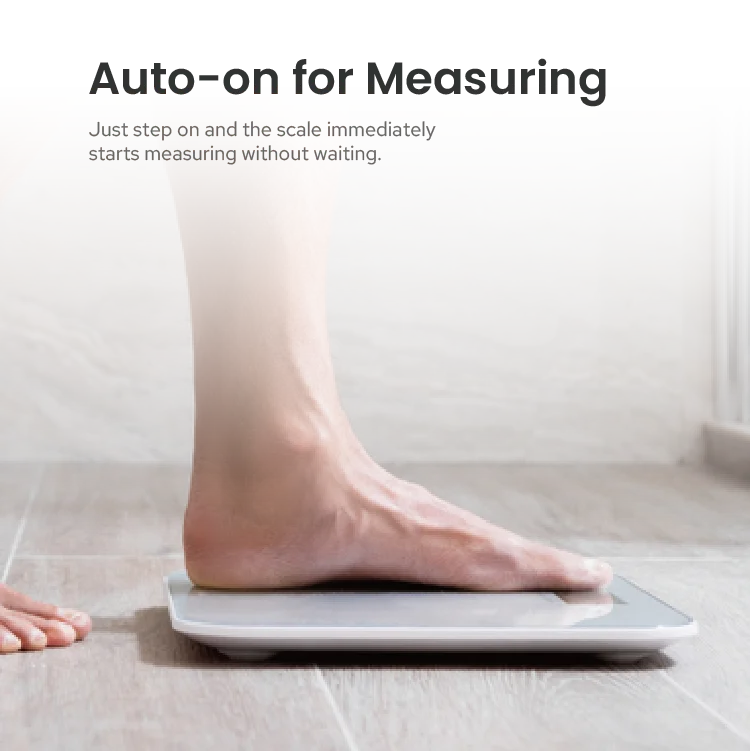 TRANSTEK Tough Appearance BMI Digital Smart Weight Loss Scale Bathroom Human Body Fat Balance Muscle Mass Monitor