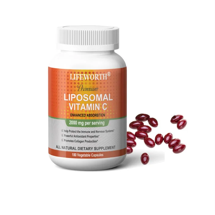 Lifeworth health care supplies 1000mg liposomal vitamin c supplement soft capsules