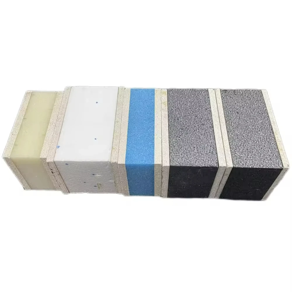 High Quality Insulated MGO EPS Foam Price Raw Materials Metal Sandwich Panels China