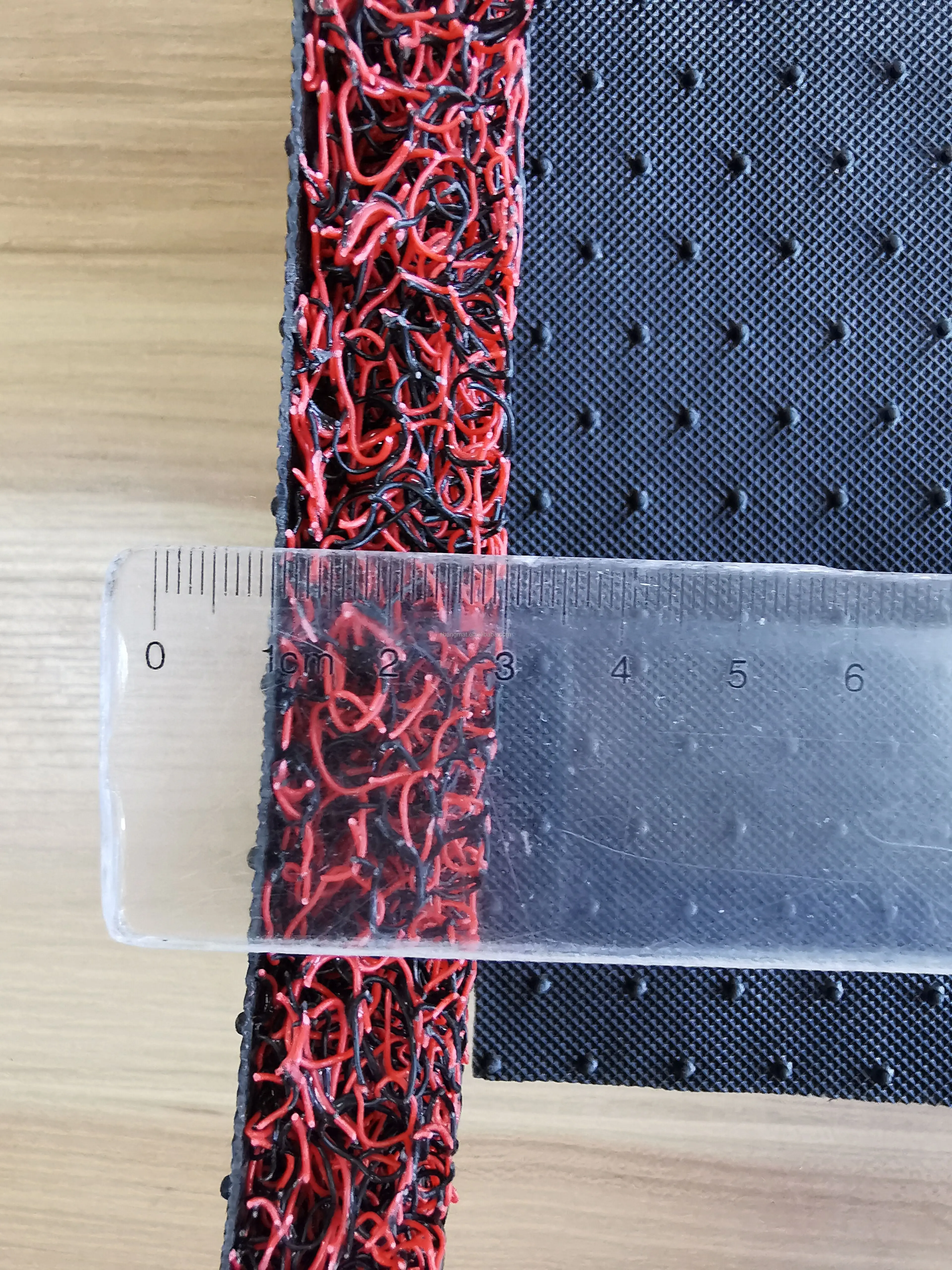 PVC Coil Car Mat with Spike Backing  / PVC Spike Cars Floor Mats in Roll 18mm