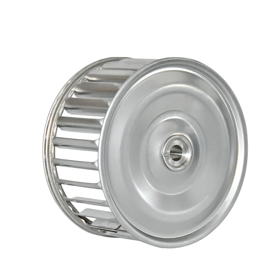 Long axis motor centrifugal wind wheel 304 stainless steel oven wind impeller high temperature resistant fan accessories plug-in