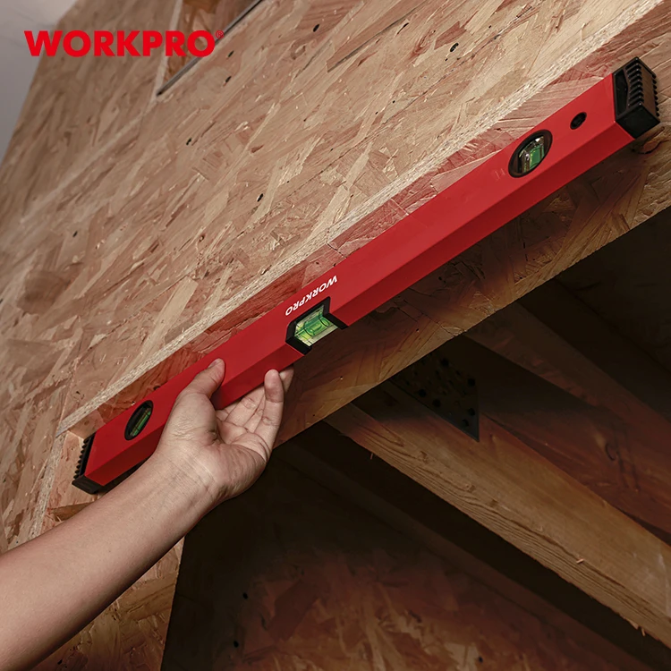 WORKPRO 400MM Aluminum Magnetic Box Level With Magnetic Base