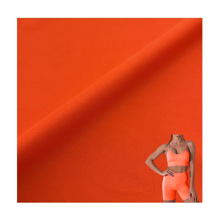 Оптовая продажа 81% нейлоновый 19% спандекс 4 способа стрейч эластичный купальник переработанная трикотажная ткань