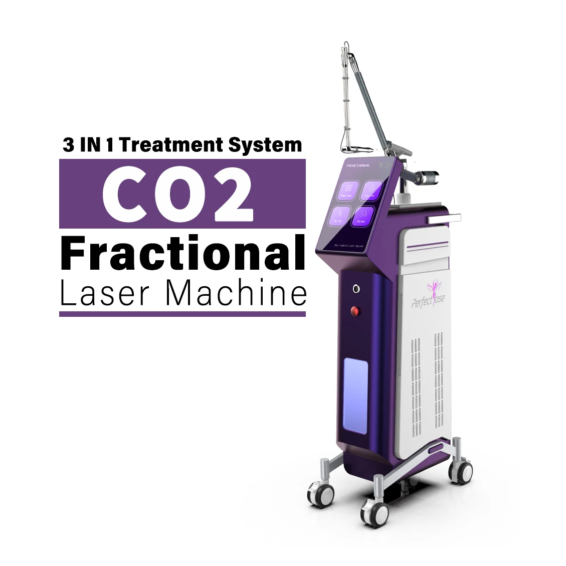 Co2 фракционная лазерная машина для шлифовки кожи гладкое удаление рубца Влагалищное затяжка фракционный лазер