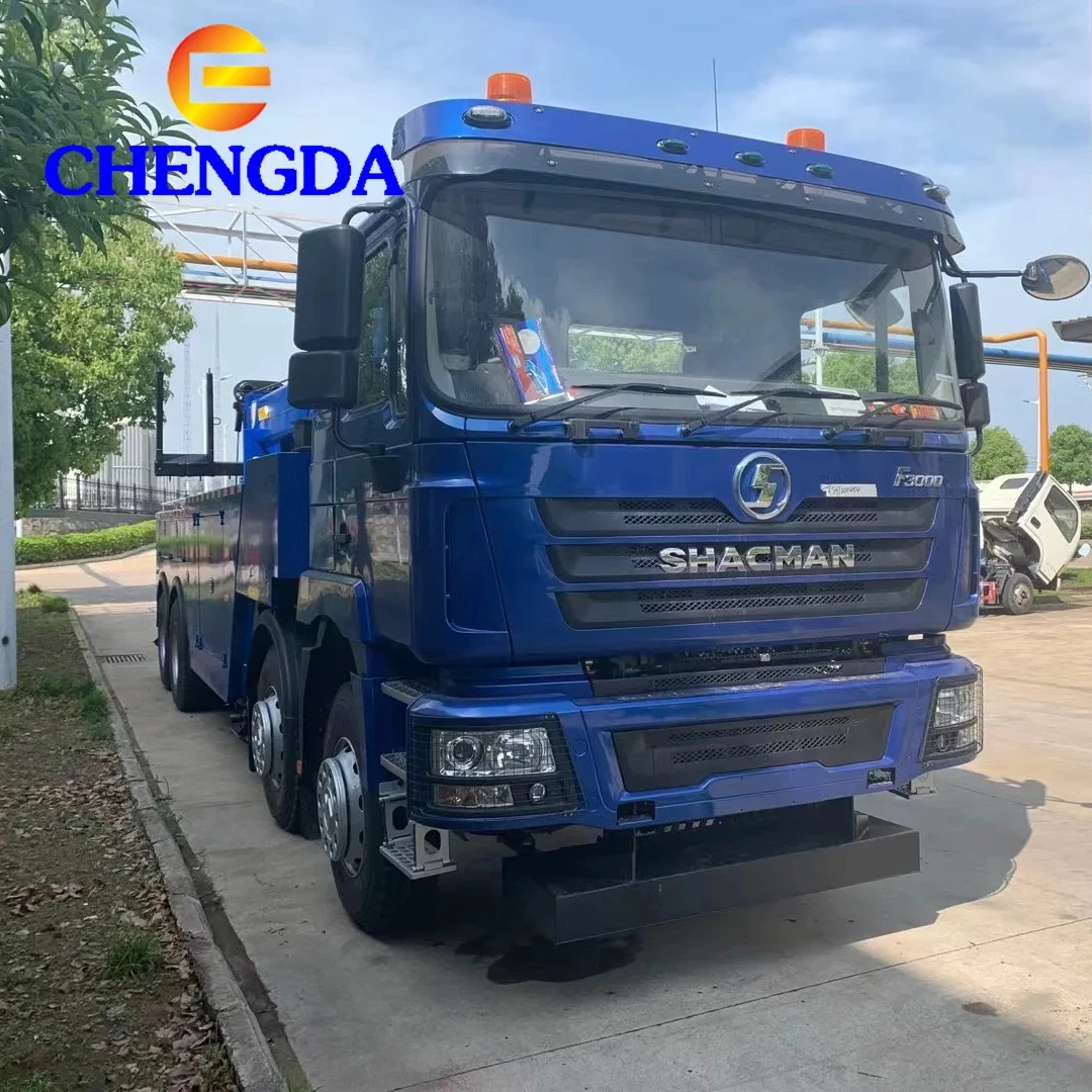 New Shacman 6x4 Heavy Duty Rotator Wrecker Truck 30ton Wrecker Towing Truck for sale