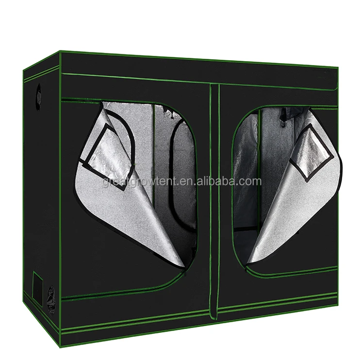 Super Reflective & Durable 600d/1680d Mylar Fabric 2x2 2x4 3x3 4x4 4x8 5x5 10x10 Grow Tent
