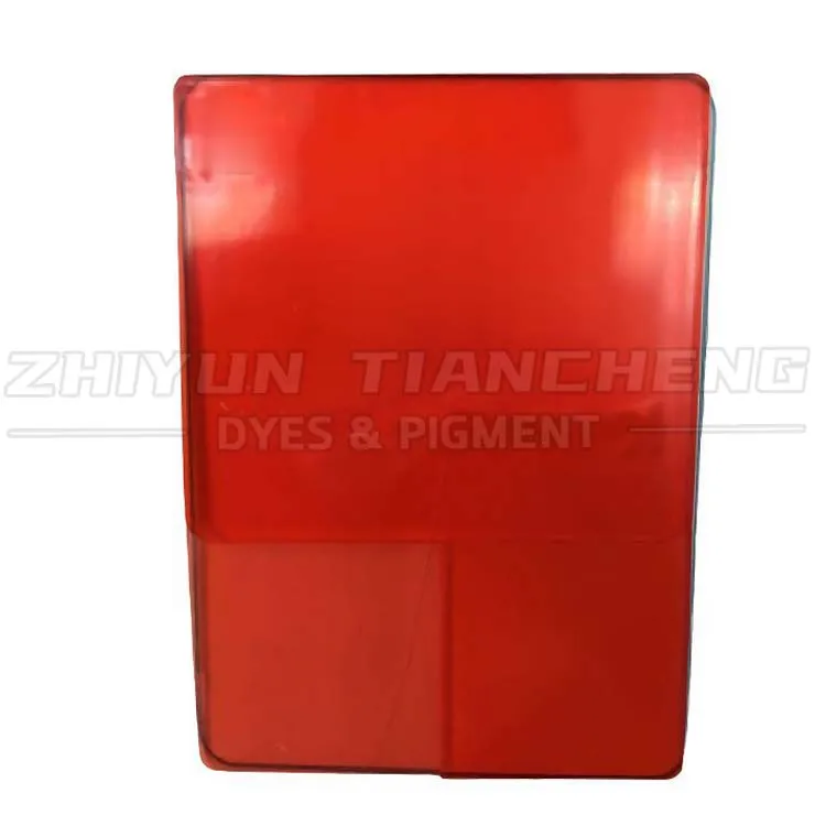 Plastic Color Pigment Fluorescent Red BK for Dyeing Plastic EPS PVC PC