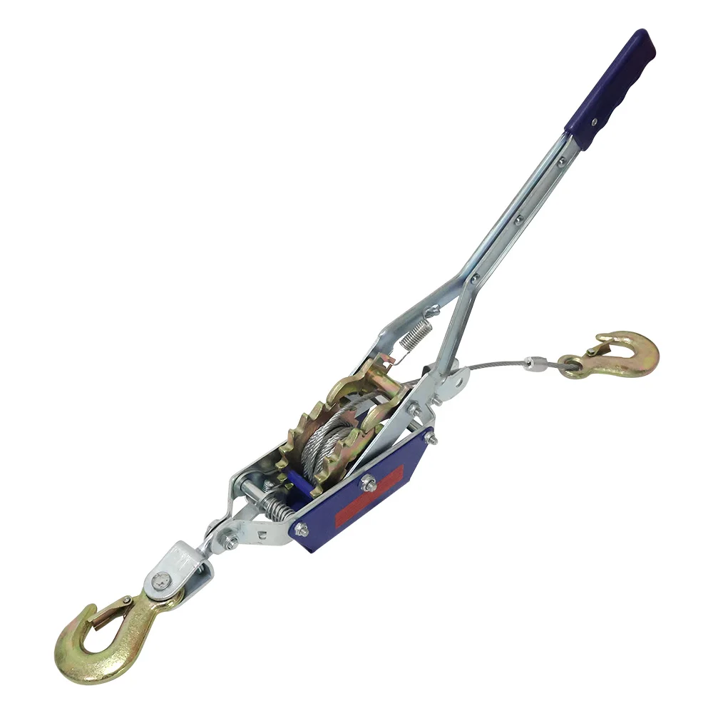 4 ton CE heavy duty industrial cable tool wire rope hand manual cable ratchet power puller