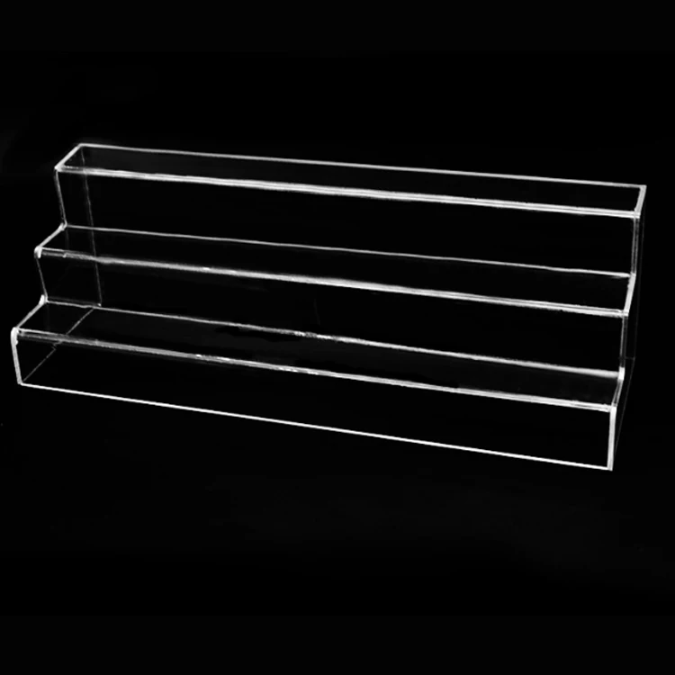 Акриловый Стеллаж с лестницей, акриловый стеллаж для маникюра, стеллаж для хранения губной помады, стеллаж для косметики