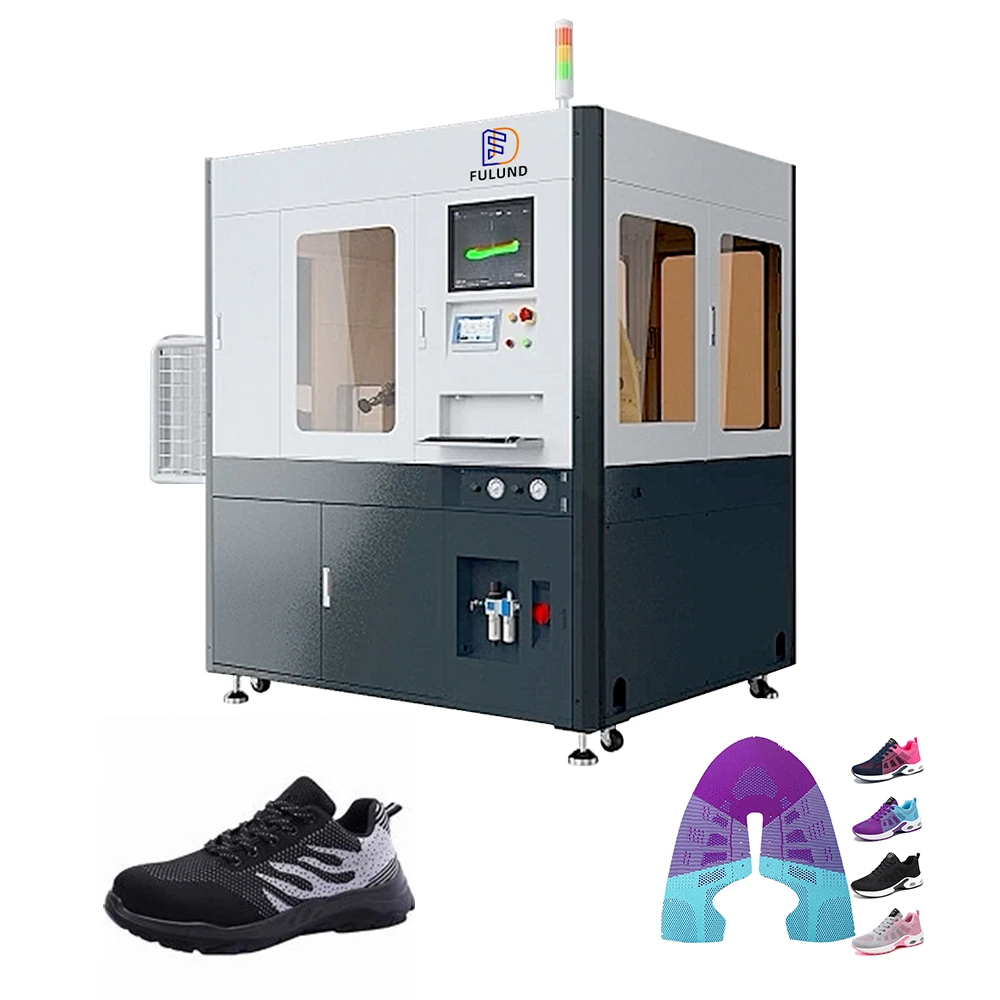 Фирменная фабрика Fulund 3D визуальная линия автоматизации производства обуви для спортивных кроссовок повседневная обувь машина напыления