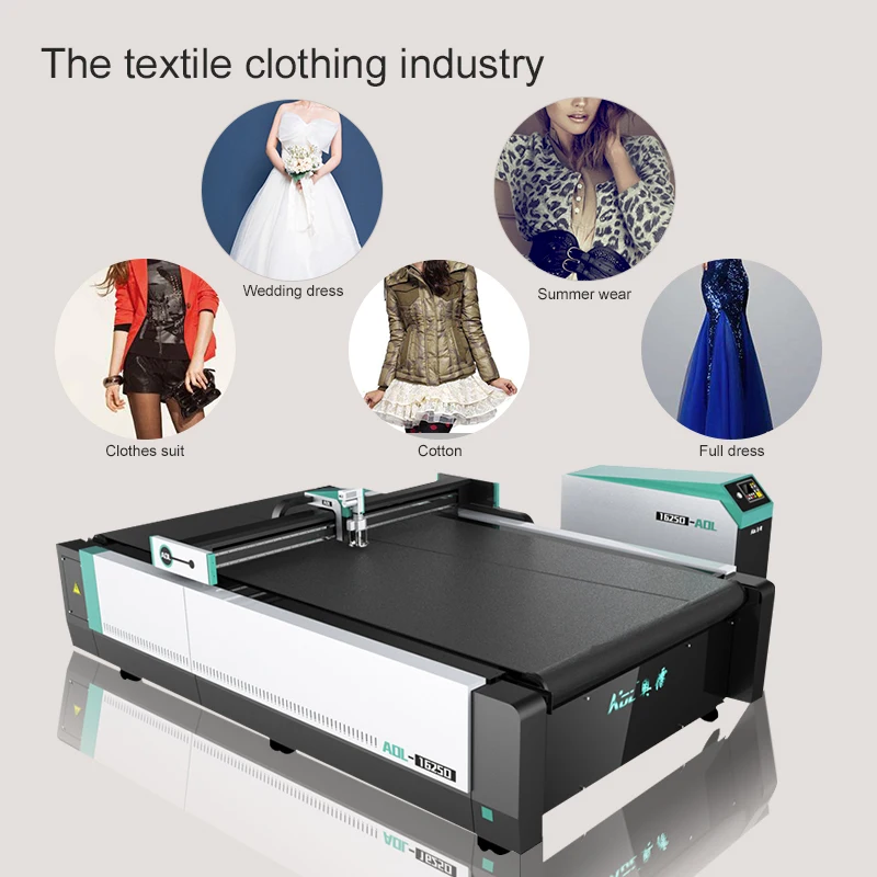 Cnc Осциллирующий нож Авто Кормление стол чпу ткань резки