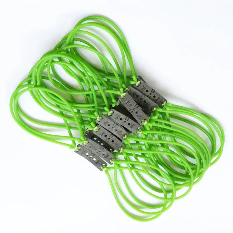 Elastic Natural Latex Flat Rubber Band with Box for Hunting Slingshot Catapults