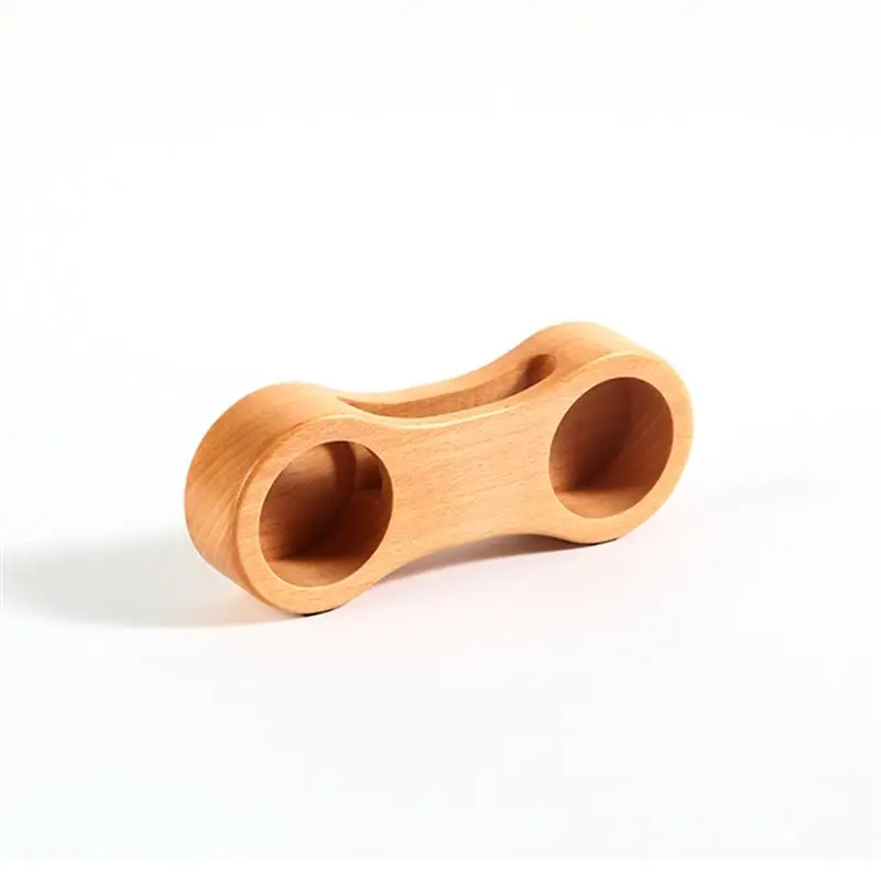 Rectangular Physical Sound Amplifier Bracket Wooden Mobile Phone Loudspeaker Product Support Folk Art 195*75*35MM * Wood