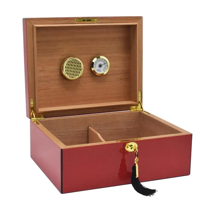 Che Guevara Cigar Humidor Brand Red Wooden Box