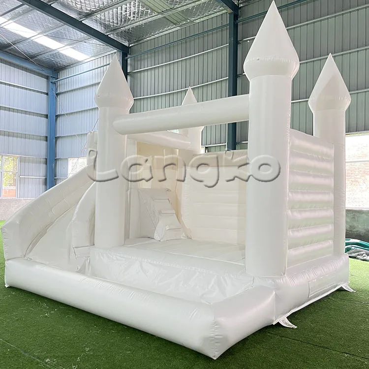 white castle bounce house water slide inflatable house bouncy castle for party rental
