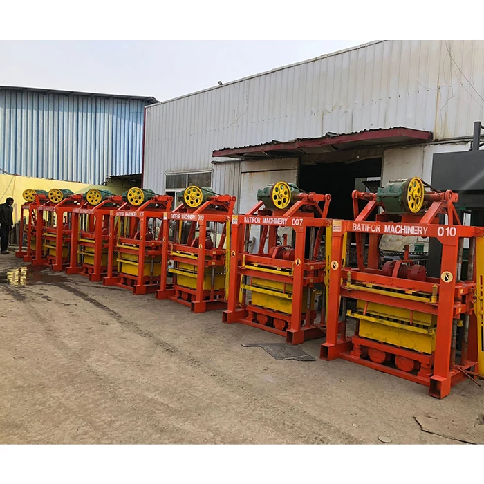 Semi-automatic Small Mobile Manual Hollow Cement Brick Making Machine Concrete Block Making Machine Manufacturer