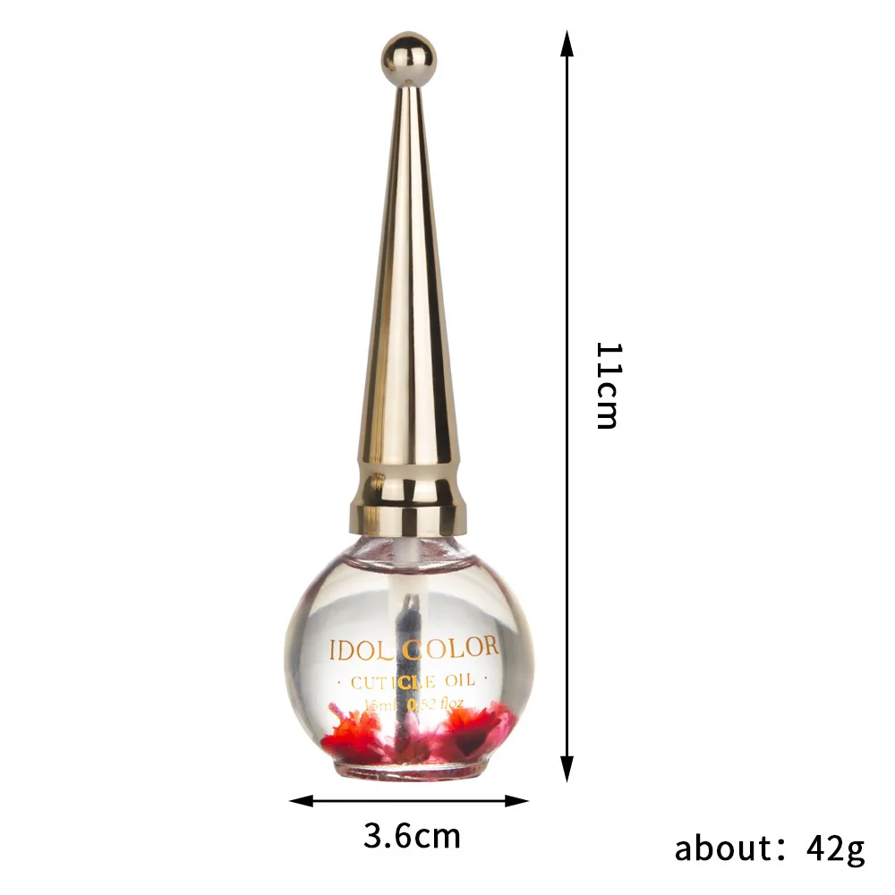 2024 Newest Luxury Organic Natural Cuticle Oil Natural Flower Puting Customized Nail Oil Cuticle For Finger And Toe Care