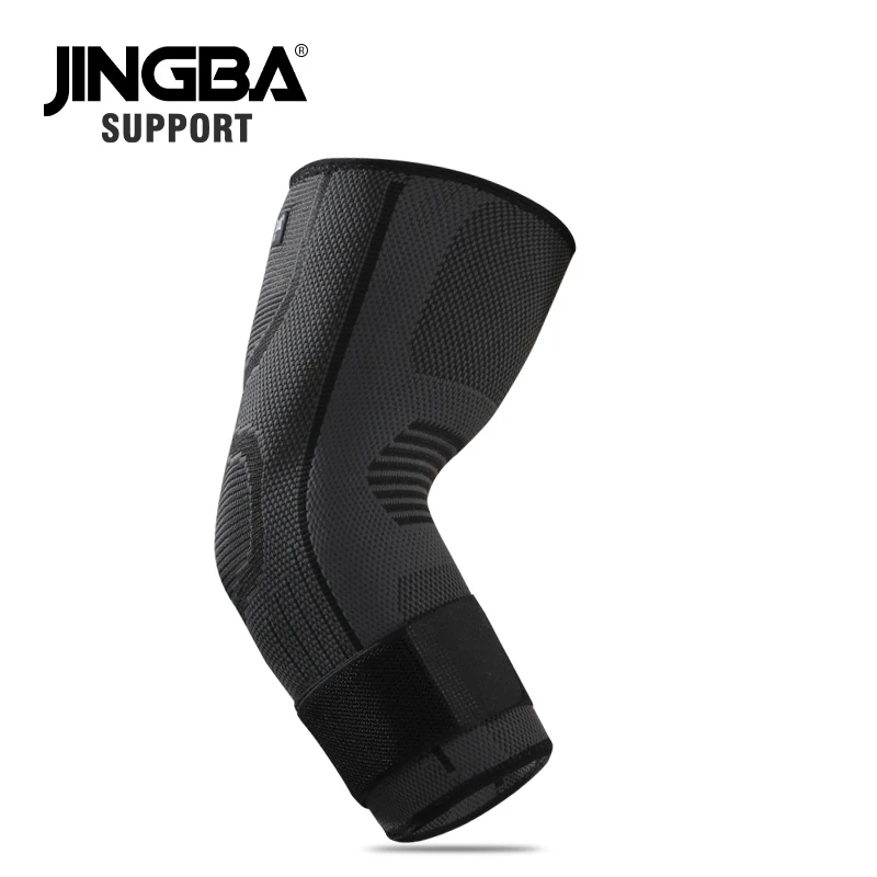  JINGBA 01304 нейлоновая Поддержка локтя дышащая защита для верховой езды бега спортивная пользовательские мотоциклетные