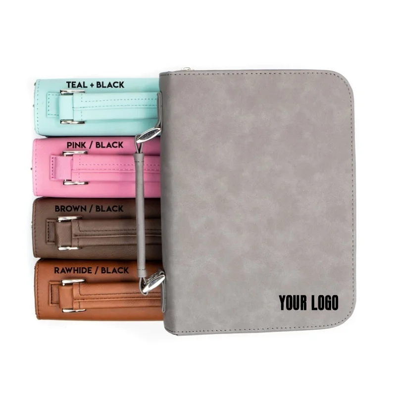 Communion Confirmation Gift Personalized Custom logo design sublimation blank pink pu Faux leather bible cover case