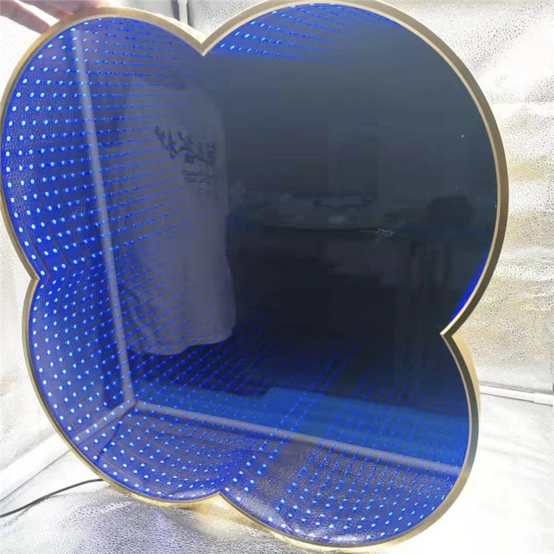Custom Size 3D Infinity Mirror Tunnel mirror for KTV