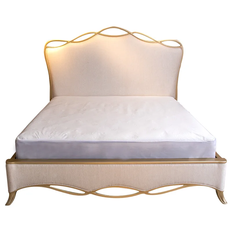 Прочная эластичная лента, однотонный хлопковый наматрасник большого размера с глубоким карманом