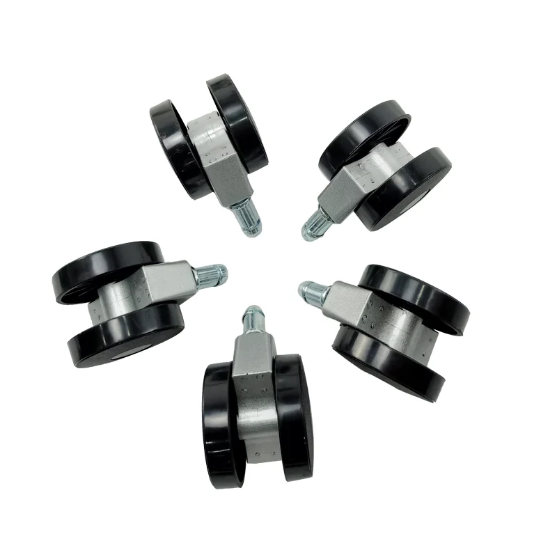 Salon furniture accessories durable material casters for stool chairs part
