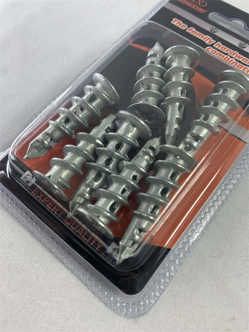 New Listing Zinc Alloy Tower Expansion Heavy Duty Self-drilling Anchor Bolts Screw For Drywall With Screws Kit