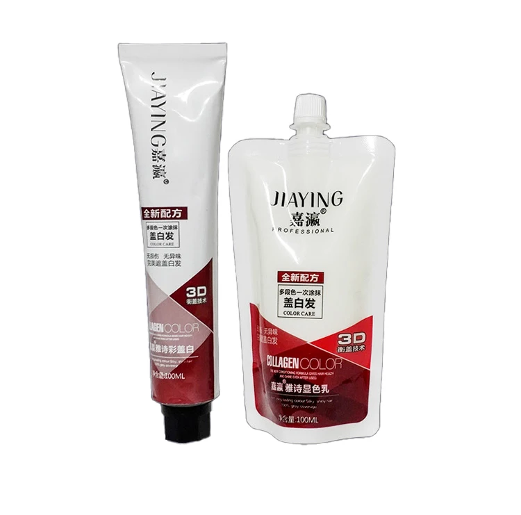 Factory Wholesale Hair Dye Cream And Peroxide Set Fashion Hair Color Without Ammonia