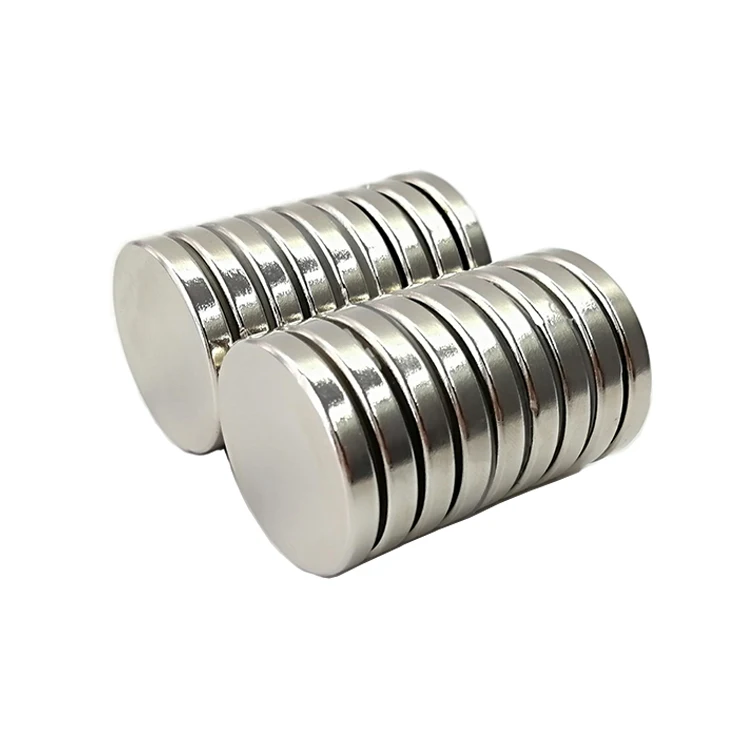 High Performance Factory OEM Super Strong Custom Size Neodymium Disc Magnet N55 For Industrial