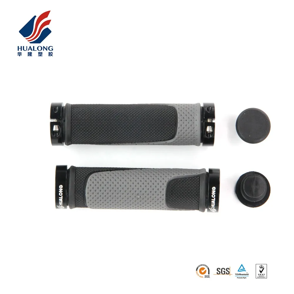 2024  R2 HUALONG bicycle parts handlebar silicone handle grips mtb cycling rubber anti-slip bike wholesale china manufacturers