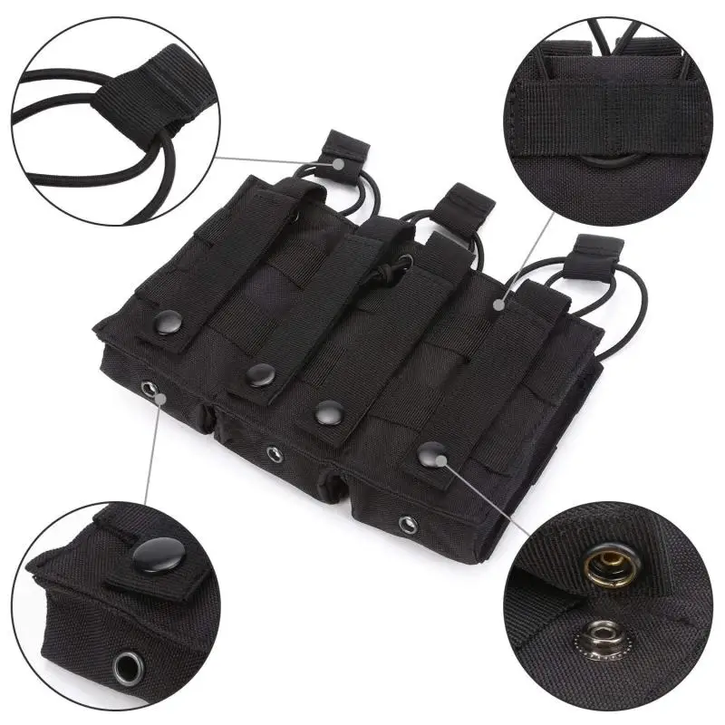 Tactical Factory Triple Fast Magazine Pouch Mag Holder Carrier Pouch