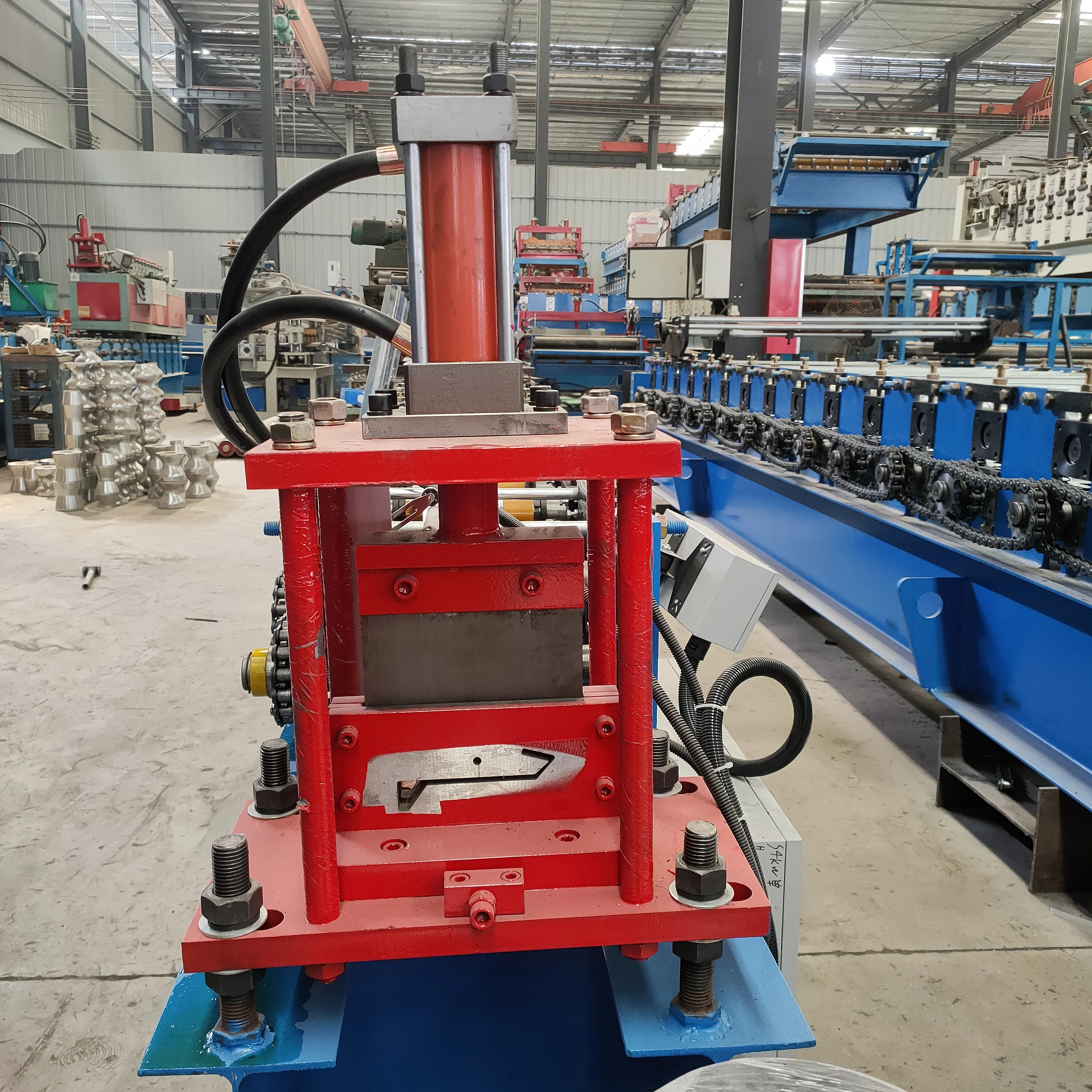 Steel Shutter window roll forming machine in Ukraine market