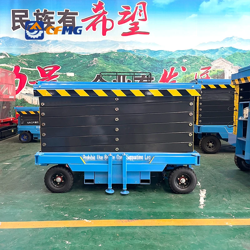 4-18m High-Quality Industrial Use 18m Mobile Scissor Aerial Working Platform with CE