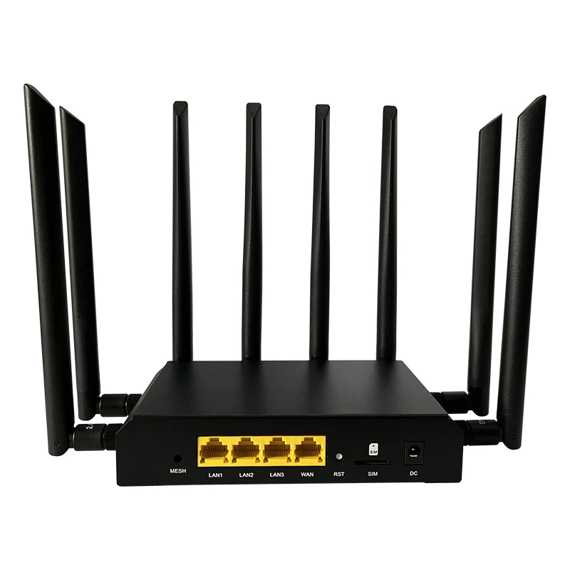 High Quality 802.11AX Quad Core IPQ6000 Chipset Enterprise Gigabit 4G/5G WiFi Router