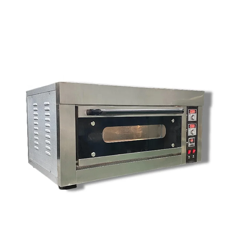 New Industrial Technology one deck two tray Deck Oven China Wholesale Bakery Baking Oven for Home Use 220V for Sale