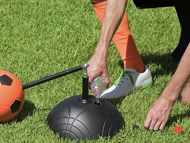 Soccer Training Football Ball Control Shoot Assistance Steel Football Foot Sensor Trainer Set