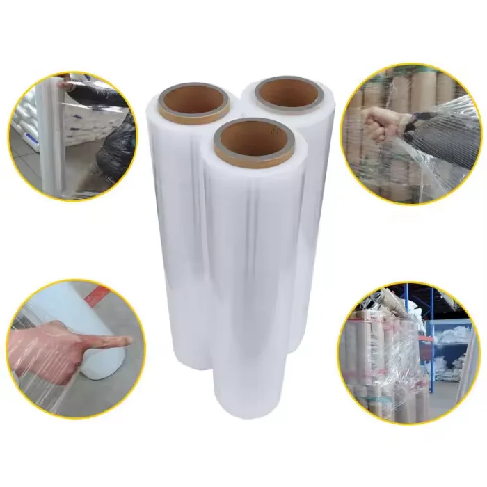 Golden Supplier Jumbo Roll Pe Wrap Lldpe Clear Plastic Stretch Film Pack Stretch Film For Packing
