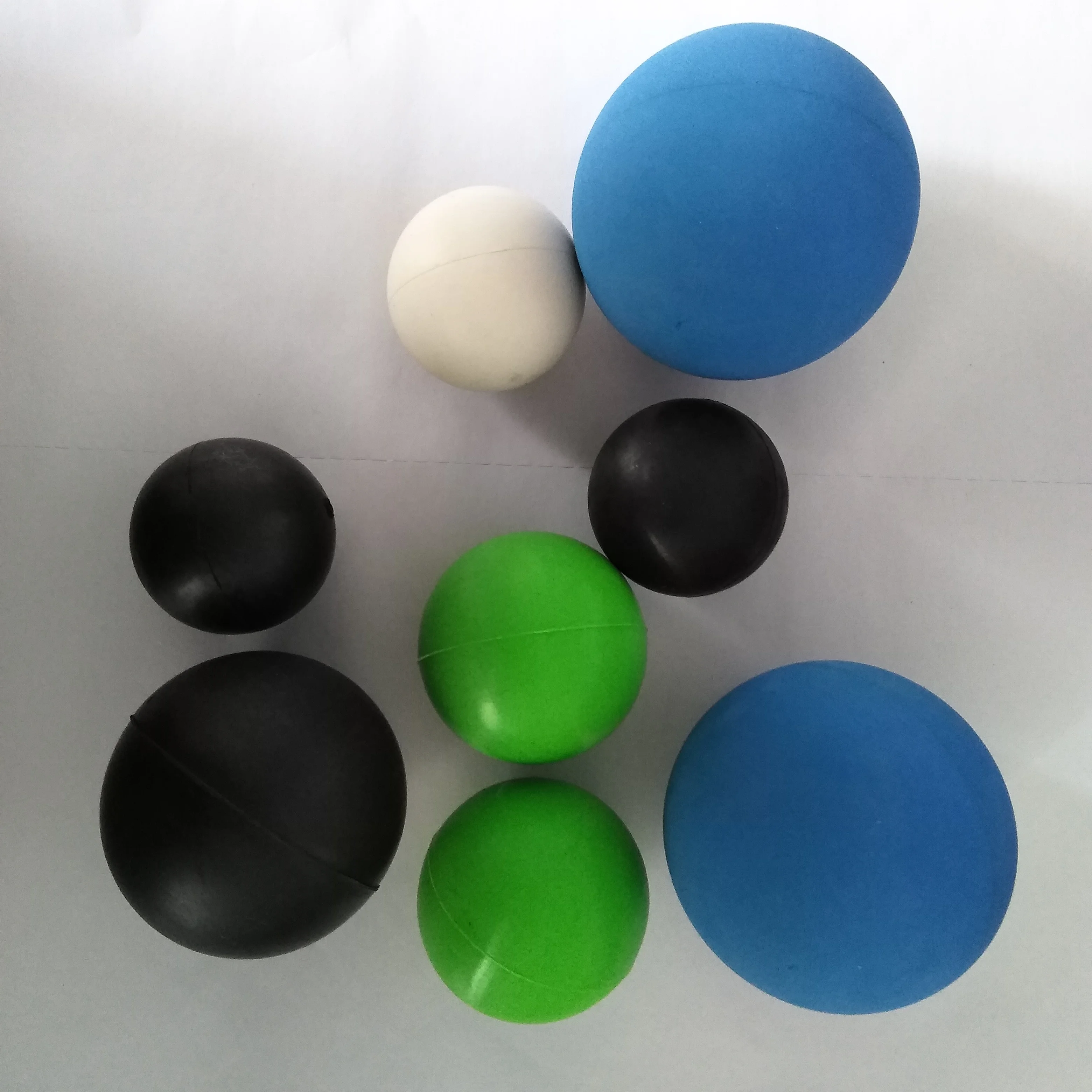 Cheap custom colorful silicone rubber ball