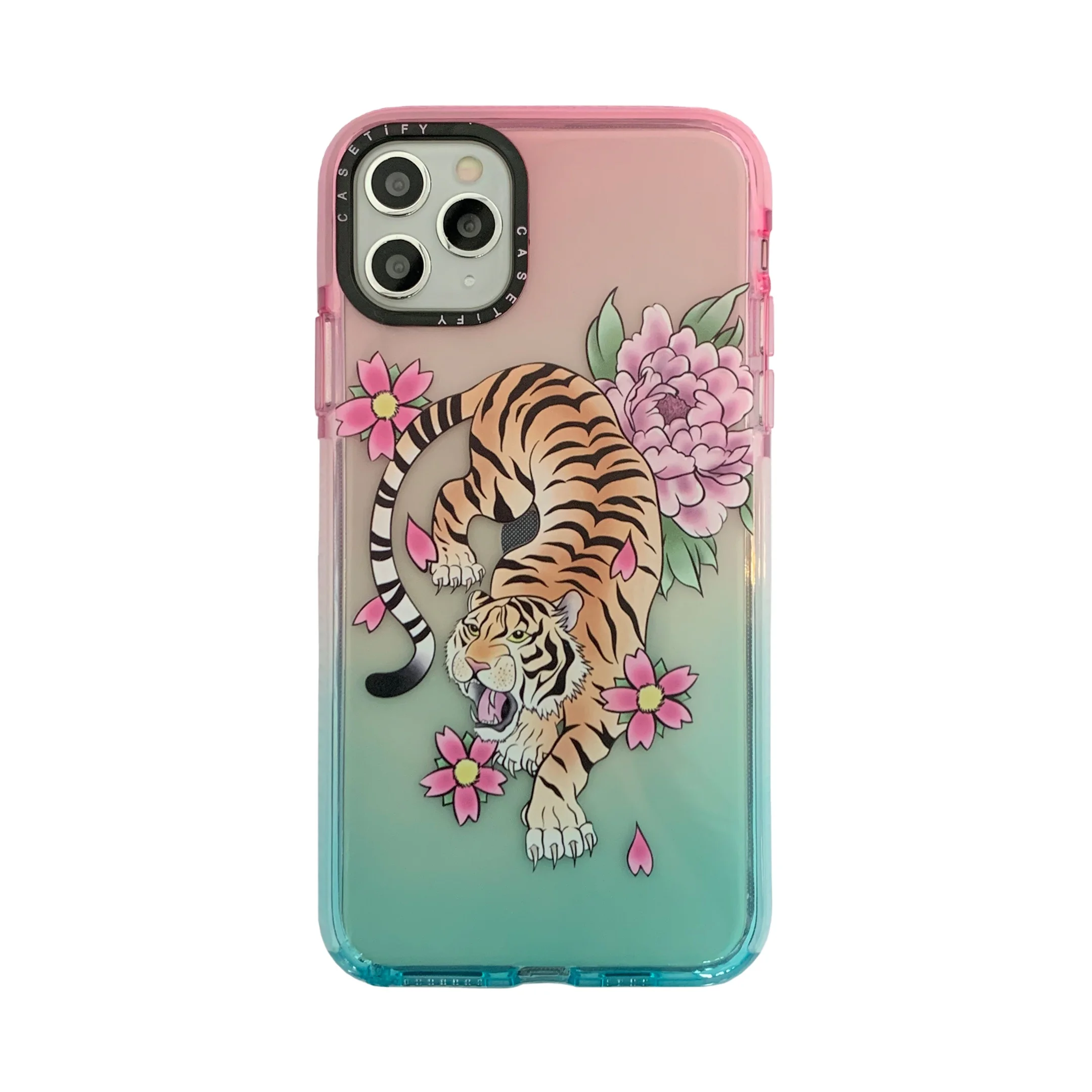 China supplier factory price animal picture Tiger lion phone case for iphone 12 11