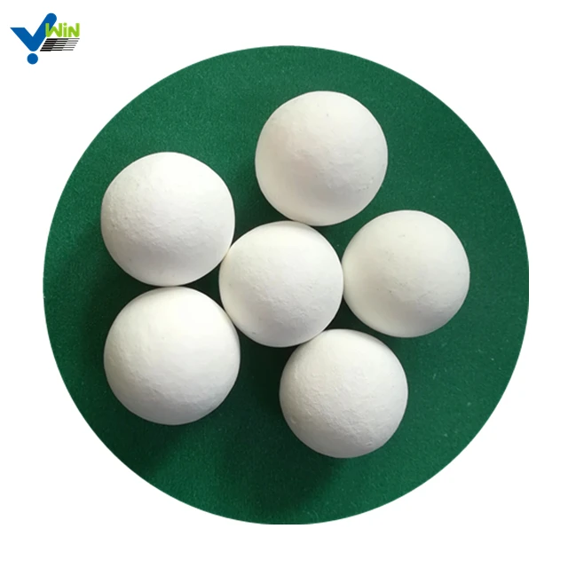 High alumina ceramic thermal storage balls for multi specification inert alumina ceramic ball hot blast furnaces