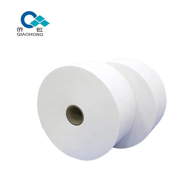 Qiaohong manufacture 25gsm bfe99 pfe99 ffp2 100%pp 175mm water electret meltblown nonwoven fabric for mask